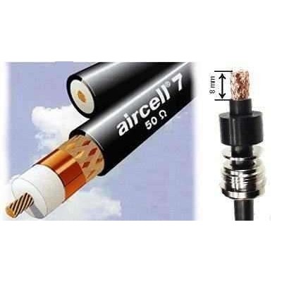 Coaxial cable 50 Ohm Aircell 7