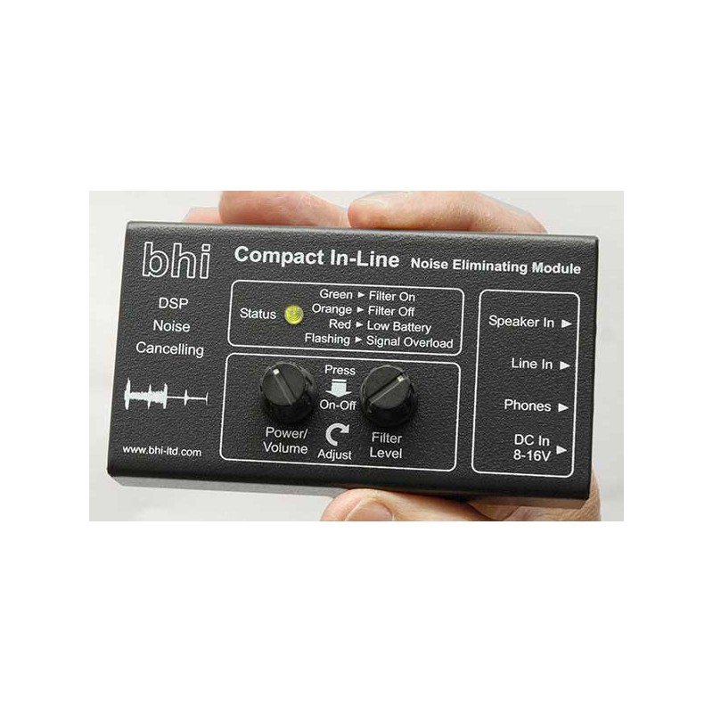 Módulo de reducción de ruido compacto en línea