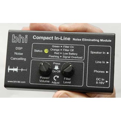Compact noise reduction module in line