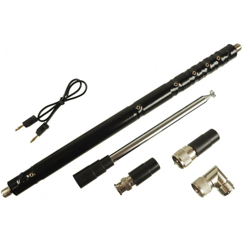 Antena de banda múltiple ATX 1080MK2 de 80 metros a 6 metros para FT 817, IC 703 y otros