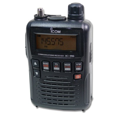 ICOM IC R 6 100khz scanner receiver to 1310mHz