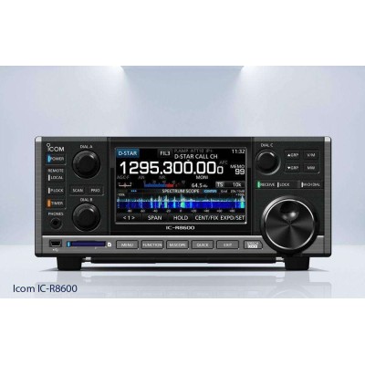 ICOM IC AD R8600 scanner receiver from 10khz to 3 GHz