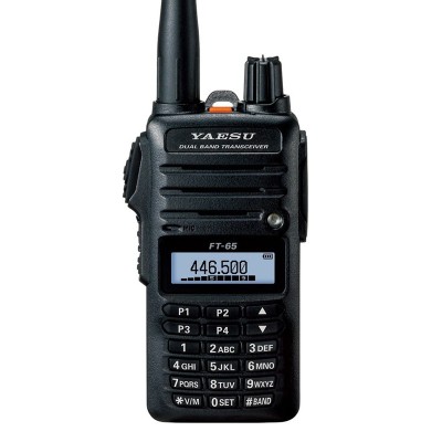 Yaesu FT 65E Transmetteur portable VHF / UHF 5 WATT