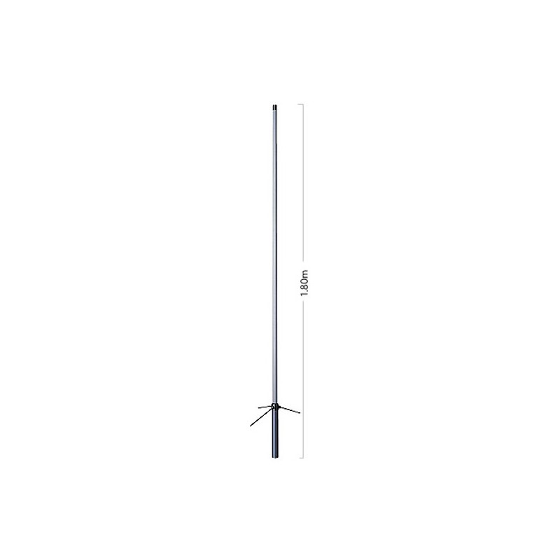 Antenne verticale Diamond X5000 pour la bande 144, 430 et 1200 MHz