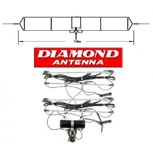 Dipolo hf diamante wd-330s longitud 10m