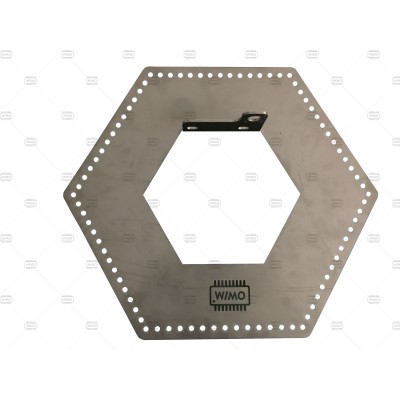 Radial plate for vertical antennas