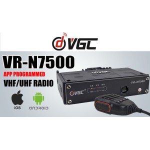 VR-N7500 Banda Banda 2m/70cm transceiver with Bluetooth