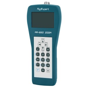 RigExpert AA 650 ZOOM Analizador de antenas hasta 650 MHz