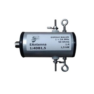 Balun 1: 4 de 1.5 kW eandna de 1.8 a 30 MHz