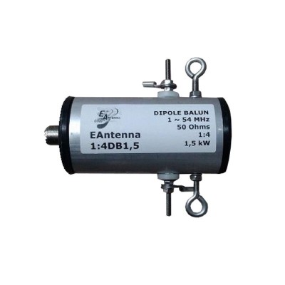 Balun 1: 4 de 1.5 kW eandna de 1.8 a 30 MHz