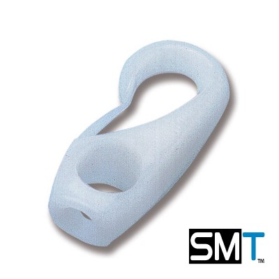 Ganchos de nylon blanco para cable elástico 8 mm Mosquetton Boat Sailing Tendalino