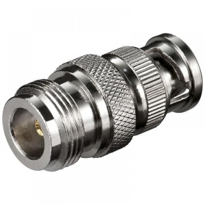 Female adapter n to male bnc