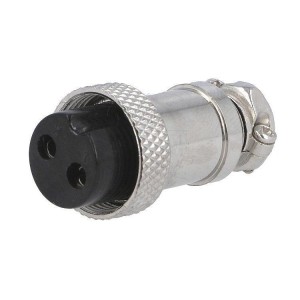 2 -pole microphone flying socket