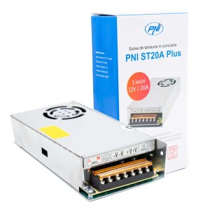 PNI ST20A 12V 20A Fuente de alimentación de conmutación