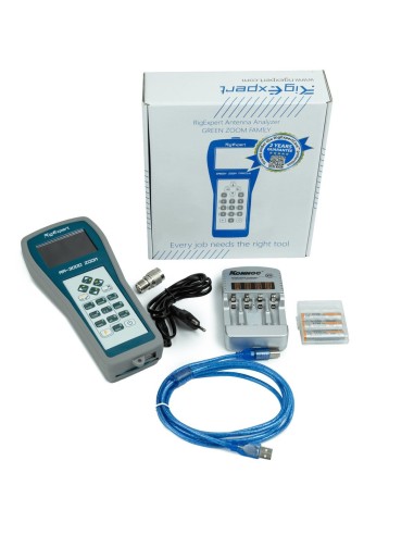 Analyseur d'antenne RigExpert AA 3000 ZOOM de 0,1 à 3 Ghz