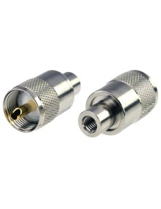 Conector masculino PL 259 VITE UHF estándar, para RG-58U