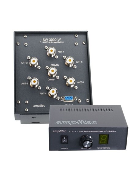 Amplitec coaxial switch 6 streets via PC or manual