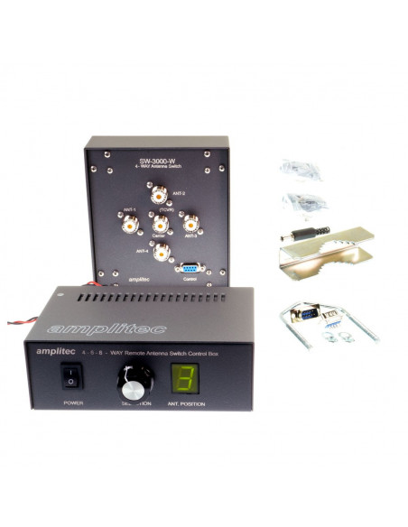Amplitec 4 Coaxial switch control via pc or manual