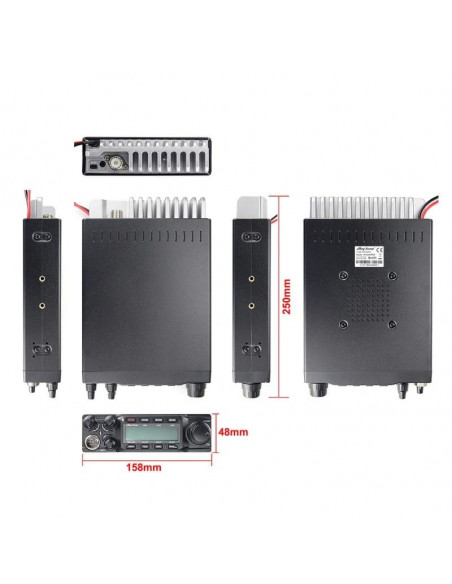 Anytone AT-6666 Pro Transmetteur pour 10 mètres 50 watts