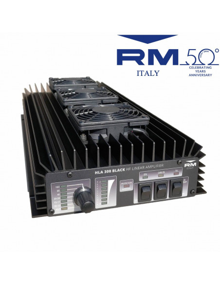 RM Italy Hla300V Black linear amplifier HF 300 Watt