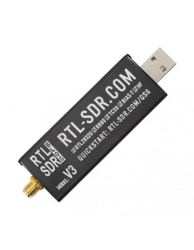 Ricevitore RTL-SDR V3 con kit antenna