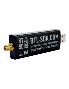 Receptor V4 RTL-SDR con kit de antena