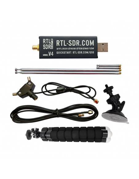Récepteur V4 RTL-SDR avec kit d'antenne