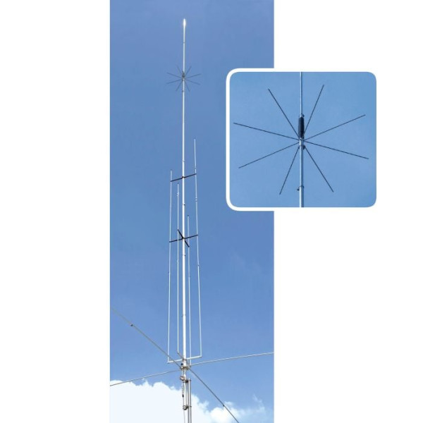 Grazioli MV7 Antenne verticale 7 bandes hf